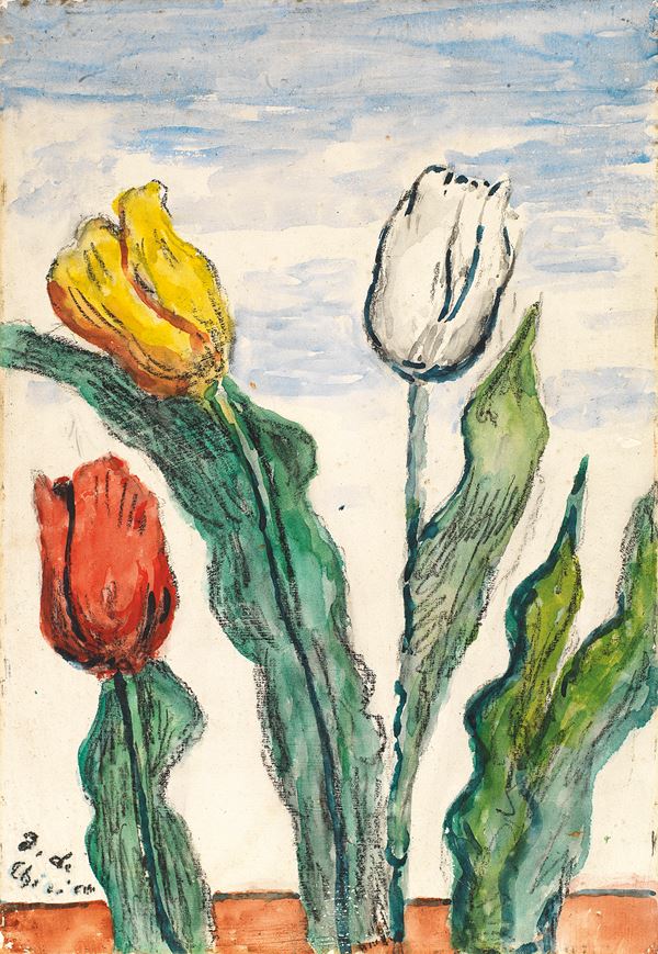 Giorgio de Chirico - I tulipani