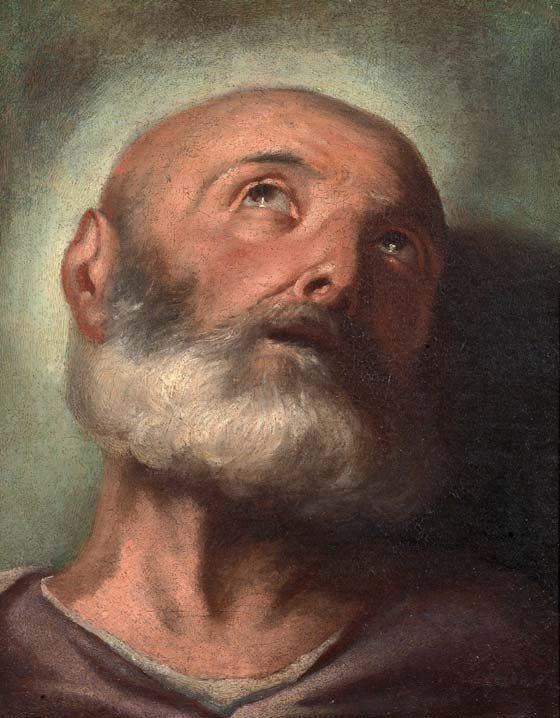 Scuola Lucchese Fine XVII Secolo - Santo