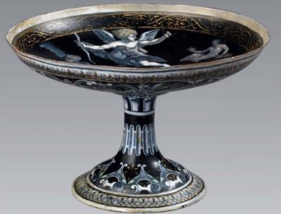 Rara Coppa in Smalto Cloisonné