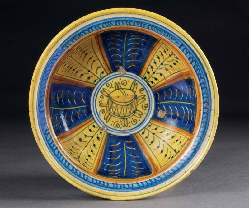Catinetto in Maiolica Policroma