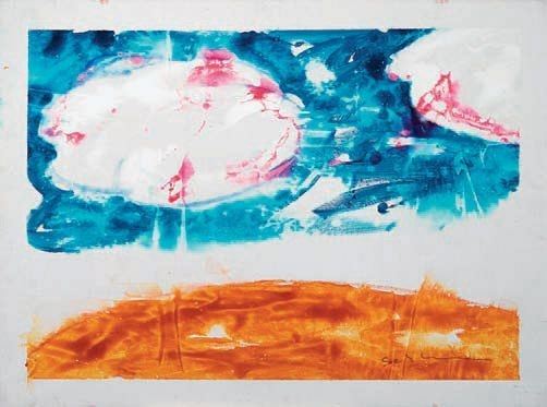 Mario Schifano - Paesaggio Anemico