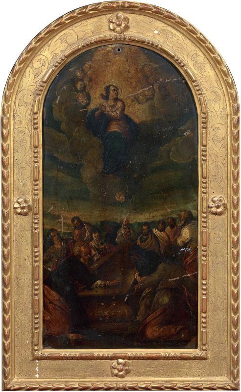 Scuola emiliana del XVII secolo - Ascensione della Vergine