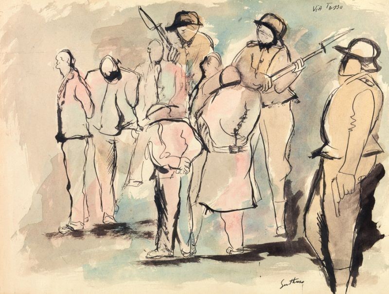 Renato Guttuso - Via Tasso