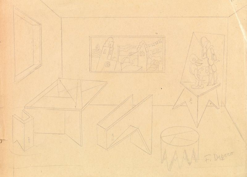 Fortunato Depero - Interno