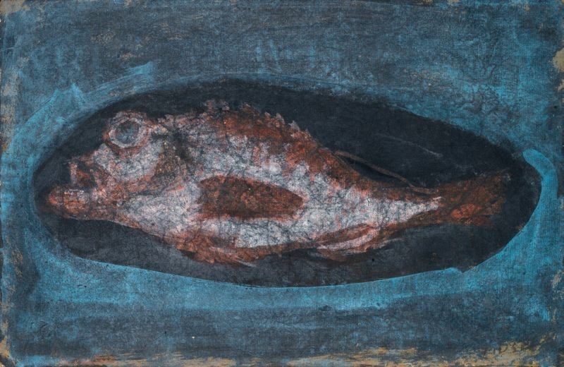 Antonio Zoran Music - Assiette Avec Poisson (natura Morta con Pesce)