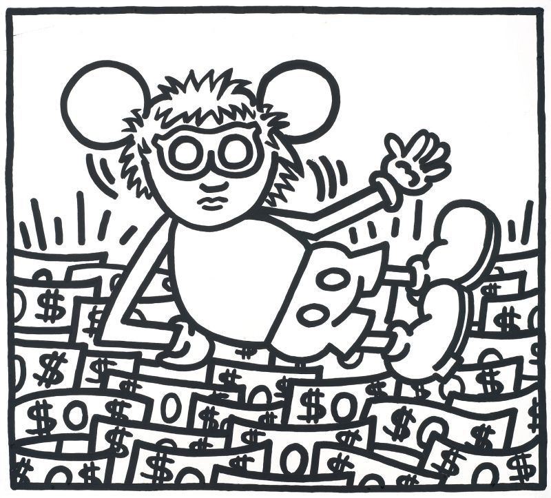 Keith Haring - Senza Titolo
