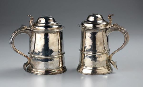 Tankard in argento  (1771.)  - Asta Asta di Arredi e Dipinti Antichi - I - Casa d'aste Farsettiarte