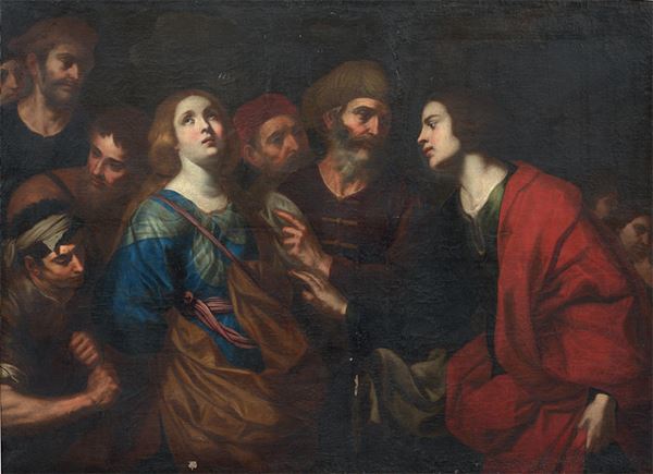 Francesco  de Rosa, detto Pacecco de Rosa - Santa condotta al martirio