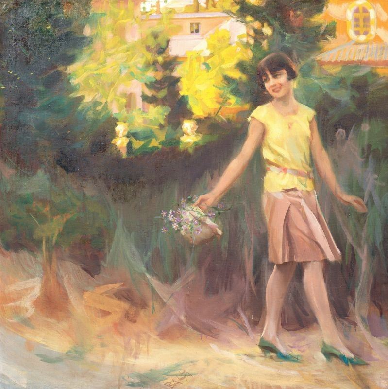 Giacomo Balla - Arrivederci - Elica a Valle Giulia