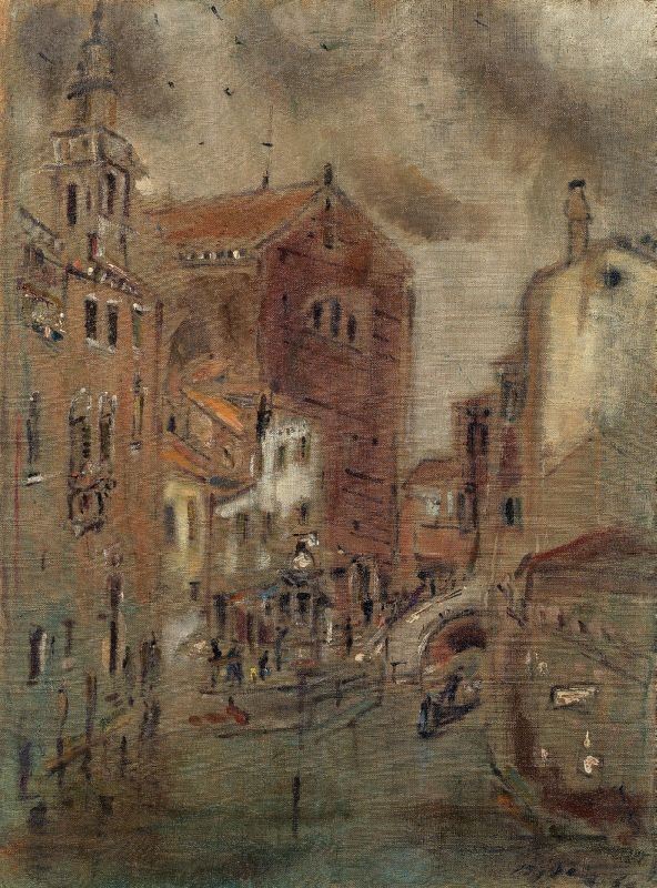 Filippo De Pisis - Venezia, S. Pantaleone