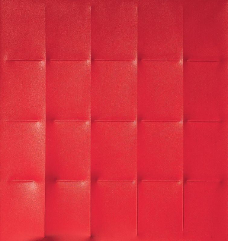 Agostino Bonalumi - Rosso