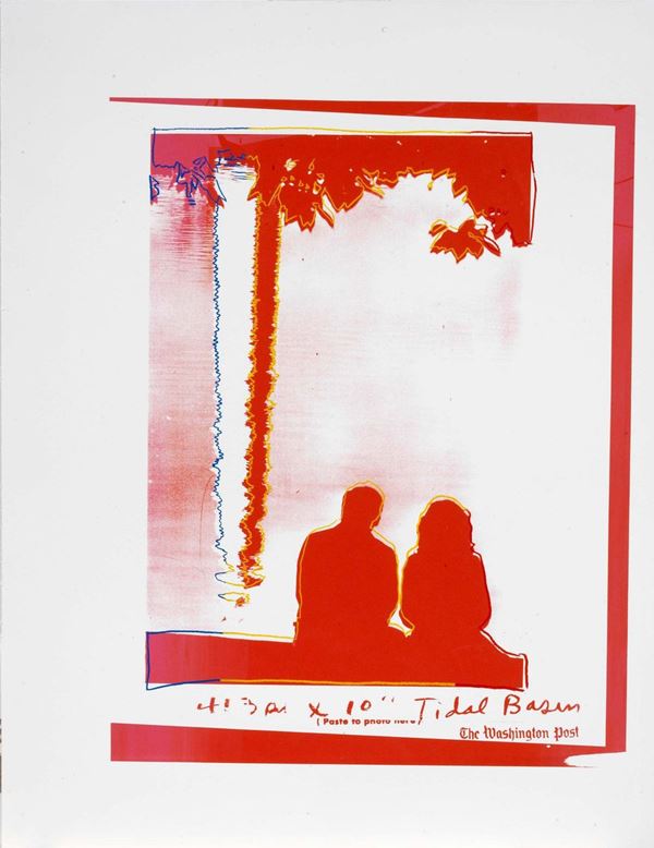 Andy Warhol : Tidal Basin  (1983)  - Screenprint a colori su Lenox Museum Board - Asta ARTE CONTEMPORANEA E GRAFICA - Casa d'aste Farsettiarte