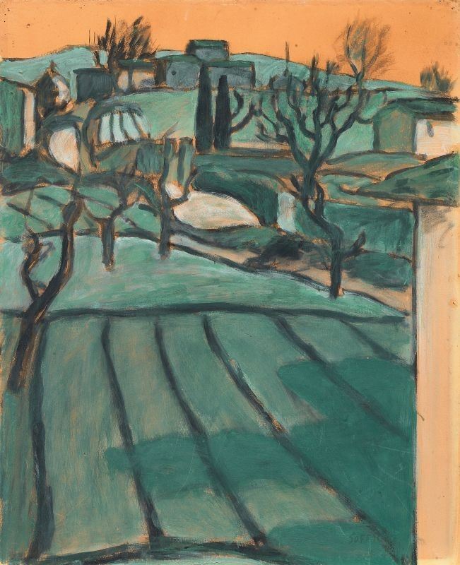 Ardengo Soffici - Paesaggio di Campagna