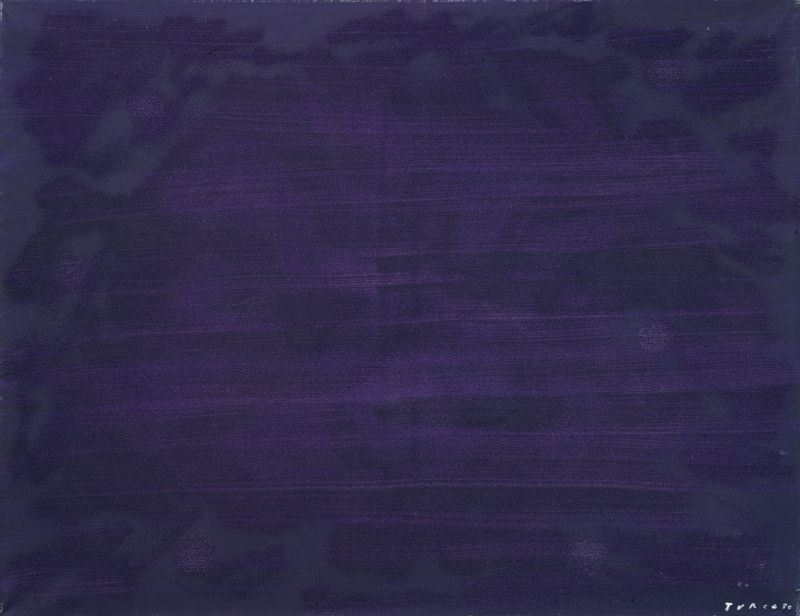 Giulio Turcato - Cangiante Viola Scuro