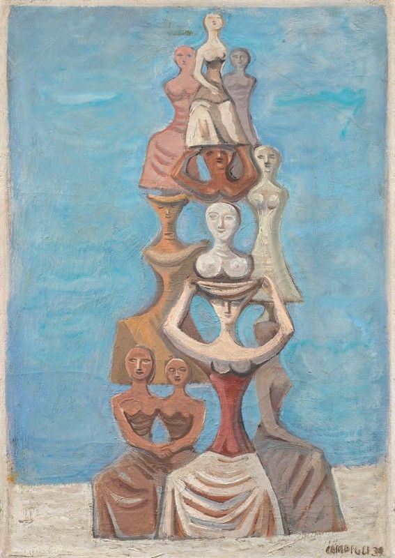 Massimo Campigli - Monumento
