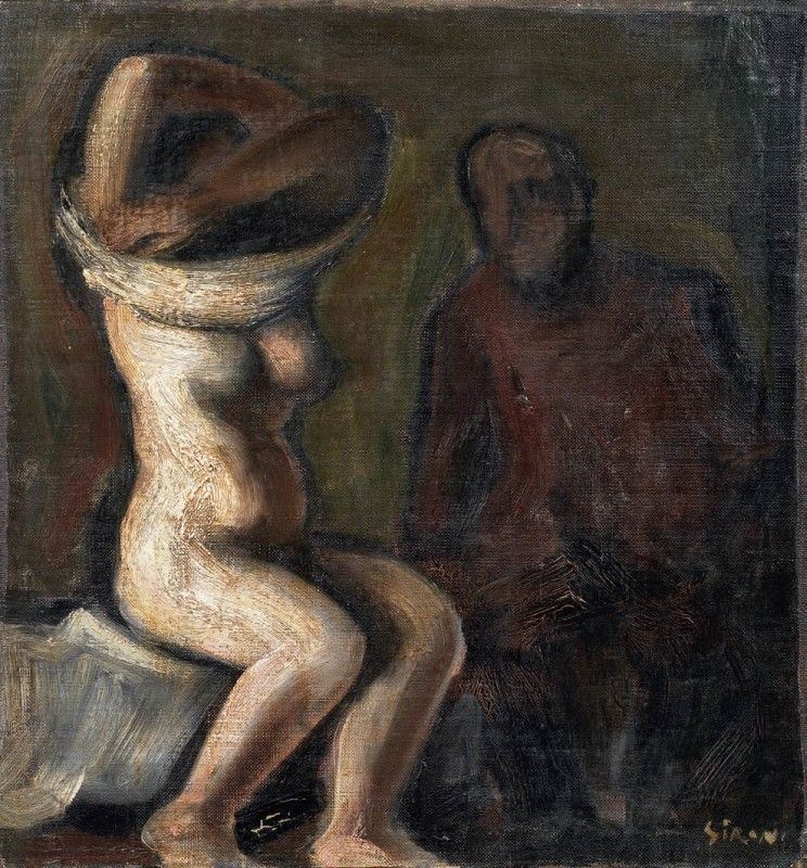 Mario Sironi - Nudo e Figura