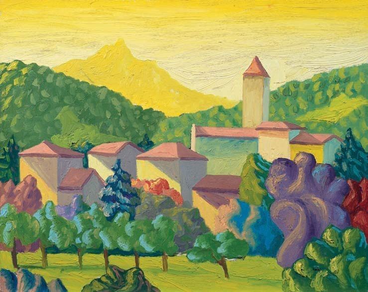 Salvatore Mangione Salvo - Paesaggio