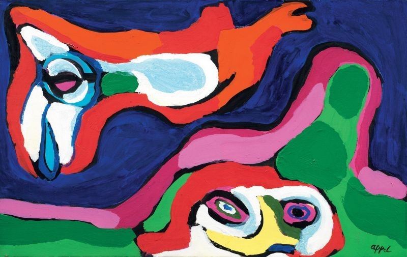 Karel Appel - Senza Titolo