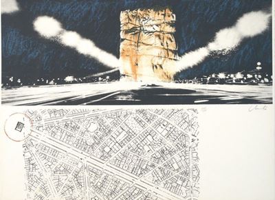 Arc De Triomphe, Wrapped, Project For Paris