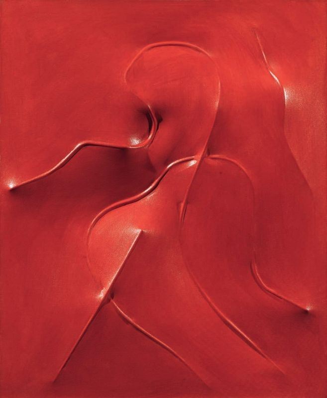 Agostino Bonalumi - Rosso