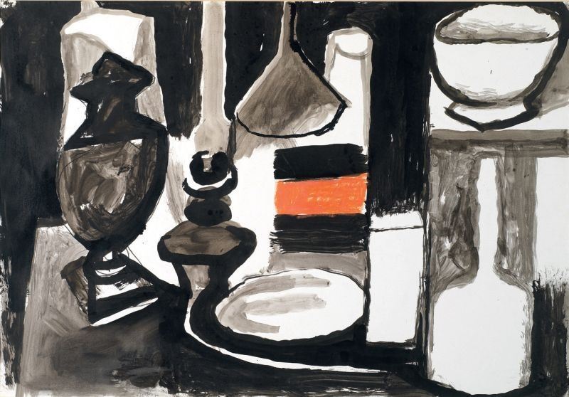 Renato Guttuso - Natura Morta (omaggio a Morandi)