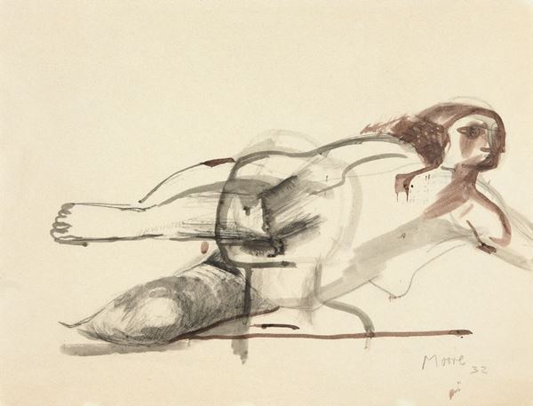 Henry Moore - Reclining figure
