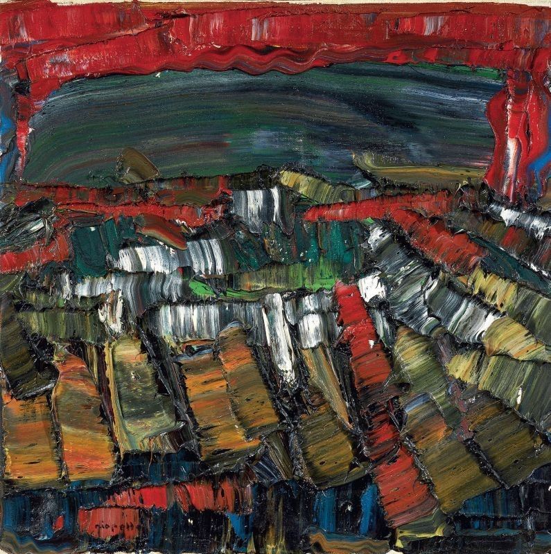 Jean Paul Riopelle - Senza Titolo