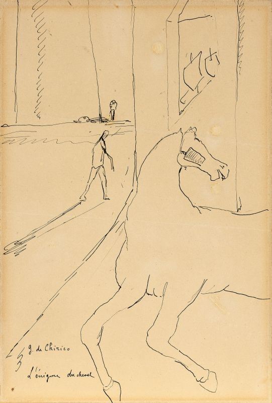 Giorgio De Chirico - L'enigme Du Cheval
