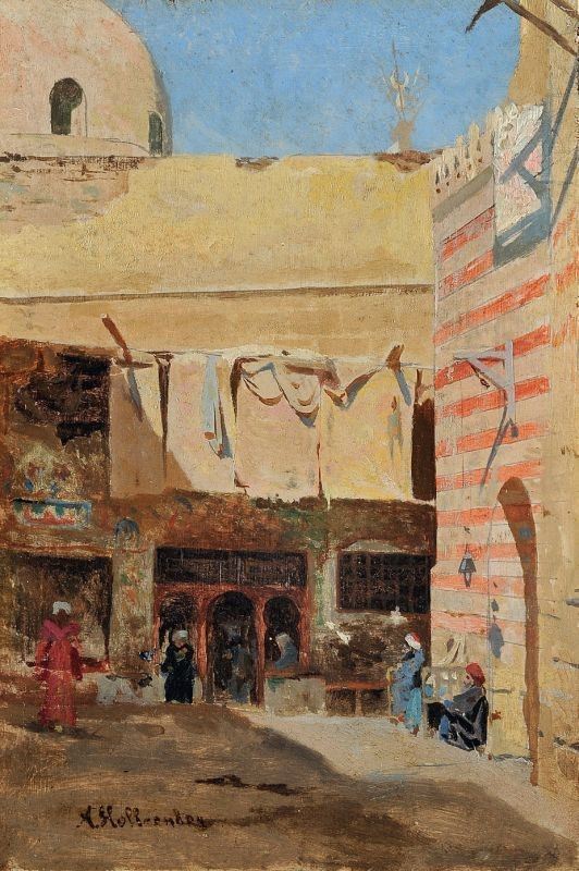 Alfonso Hollaender - Mercato Arabo