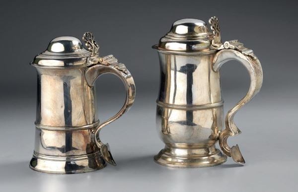 Tankard in argento