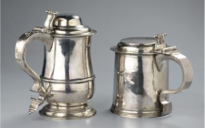 Antico Tankard in Argento
