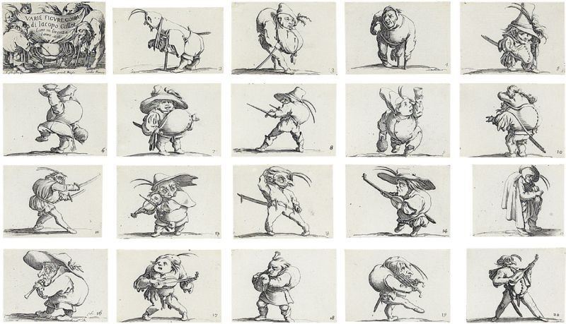 Jacques Callot - Les Gobbi