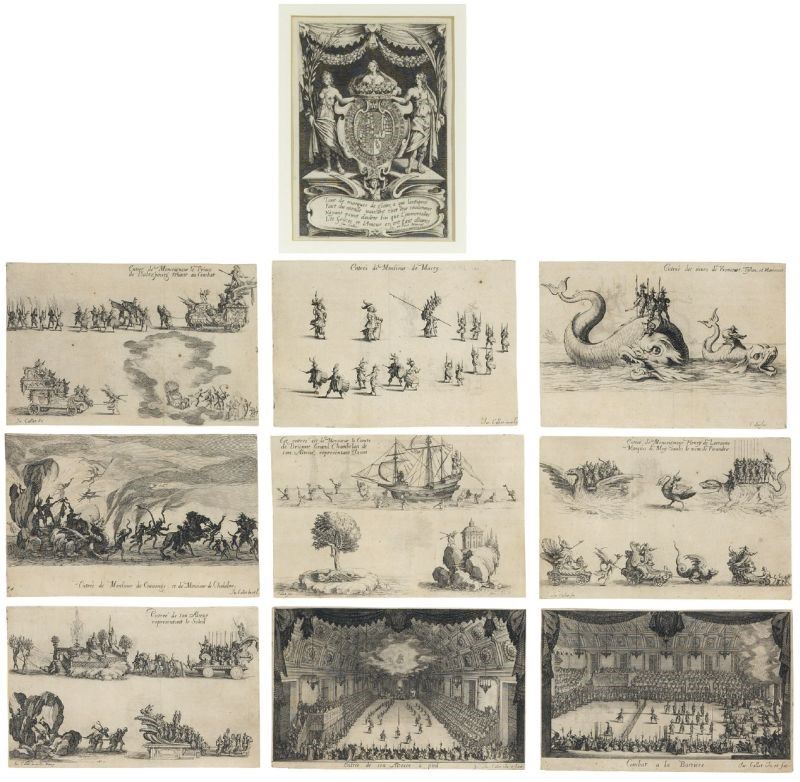 Jacques Callot - Le Combat a la Barrière