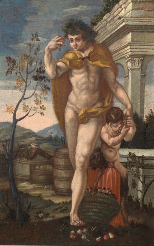 Scuola Veneta Fine XVII Secolo - Allegoria Dell'autunno