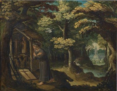 Santo in Meditazione