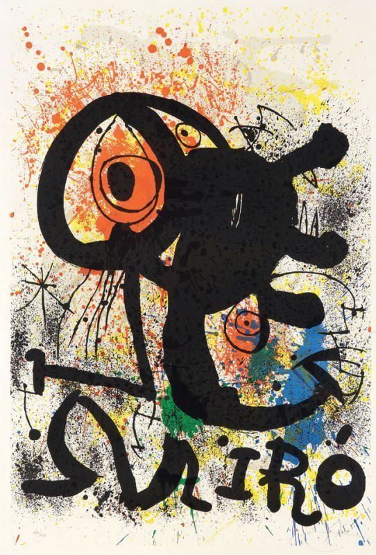 Joan Mir&#243; - Manifesto per l'esposizione «Sculptures et céramiques»