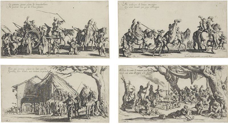 Jacques Callot - Les Bohémiens