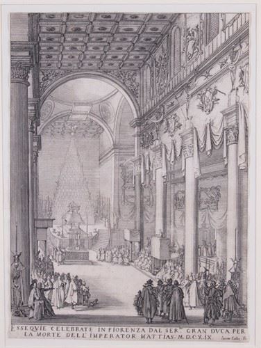 Jacques Callot - Le Catafalque De L'empereur Mathias