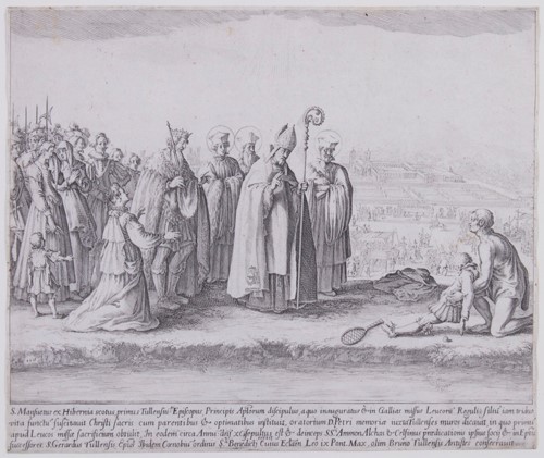 Jacques Callot - Saint Mansuy e Saint Amond