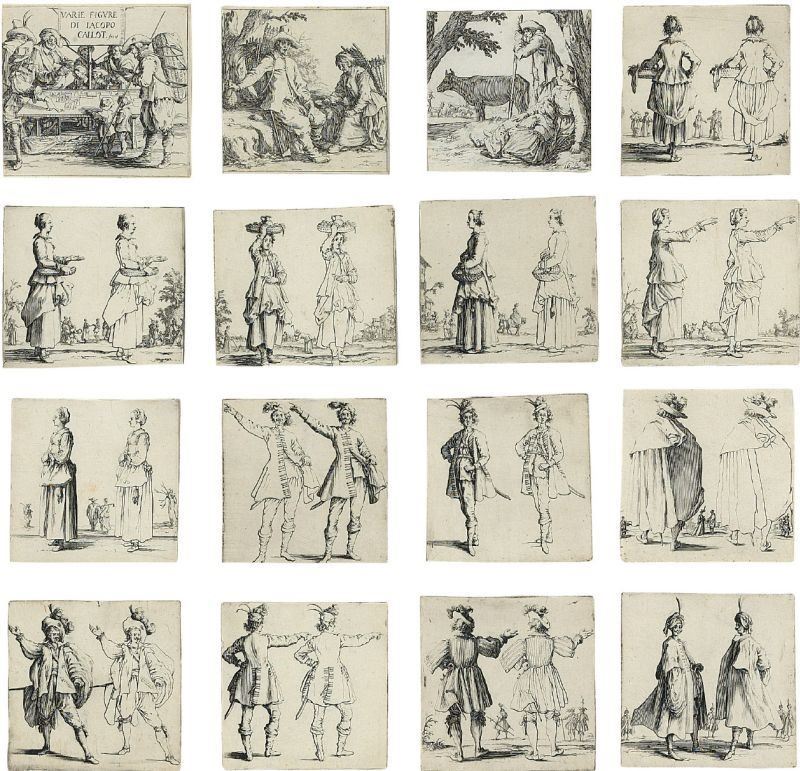 Jacques Callot - Varie Figure