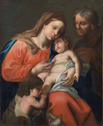 Sacra Famiglia con San Giovannino