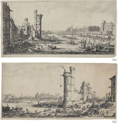 «vue Du Louvre» e «vue Du Pont-neuf»