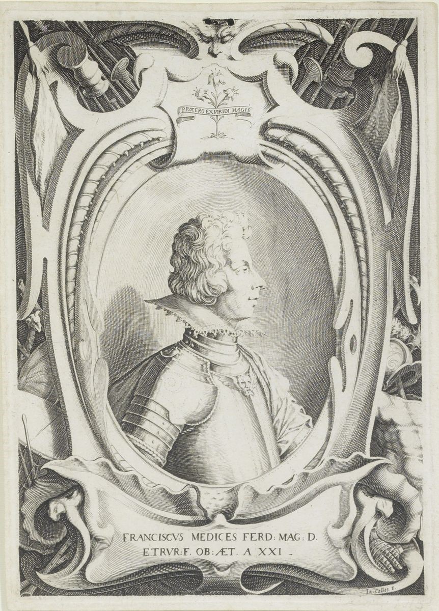 Jacques Callot - Lotto di Quattro Incisioni a Soggetto Vario
