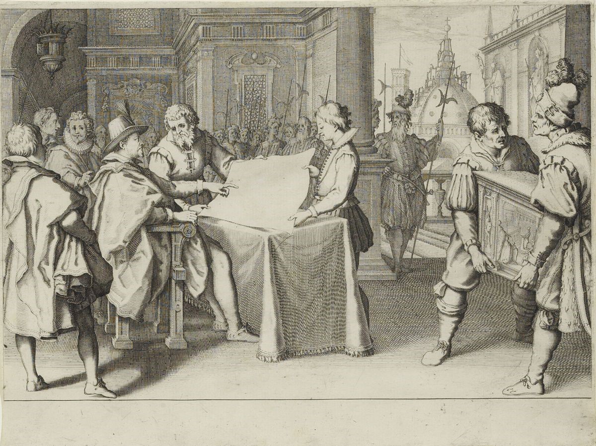 Jacques Callot - Lotto di Quattro Incisioni a Soggetto Vario