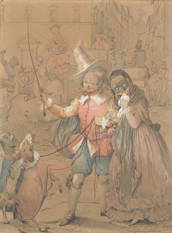 Enrico Pollastrini - Maschere
