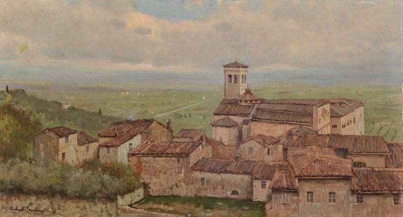 Alberto Cecconi - Giornata Piovigginosa (chiesa di S. Francesco Ad Assisi)