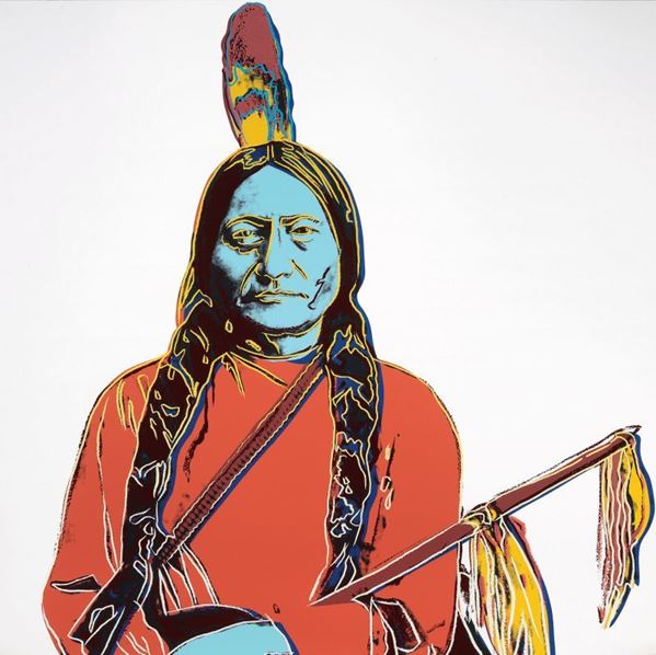 Andy Warhol - Sitting Bull