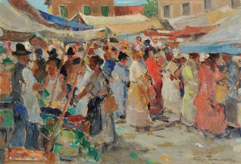 Ghigo Tommasi - Scena di Mercato