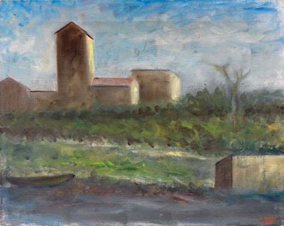 Paesaggio sul Fiume