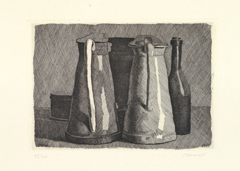Giorgio Morandi - Natura Morta con Cinque Oggetti